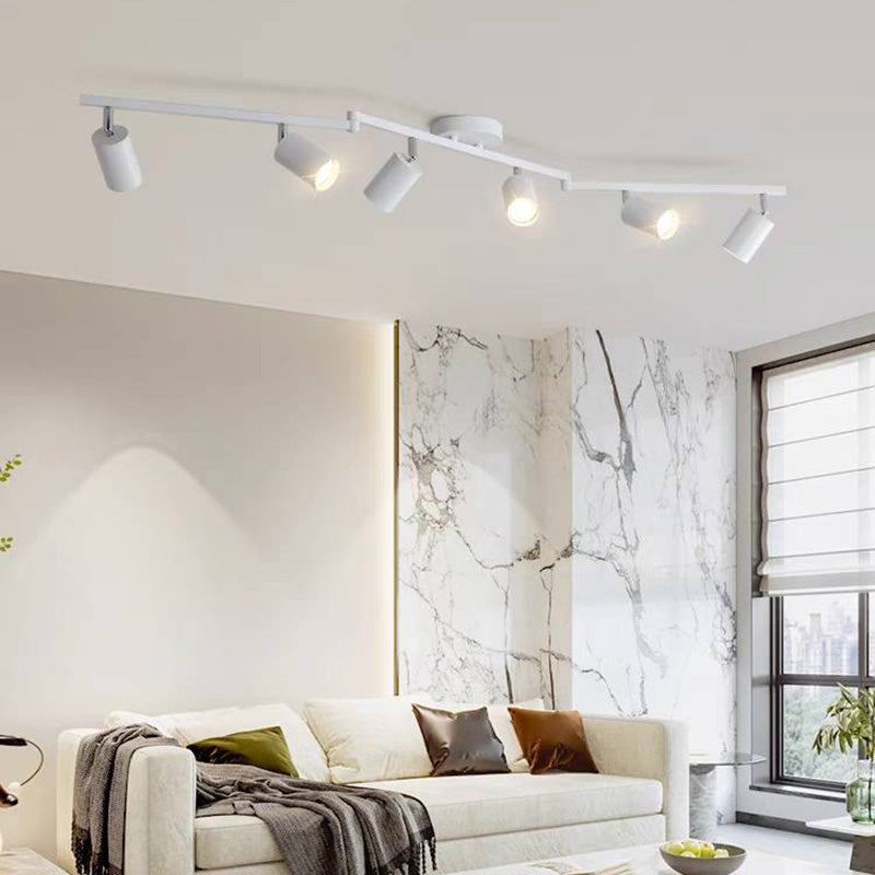 Haney Modern Ceiling Light Spotlight Cast 3 Color 3/4/5/6 Head