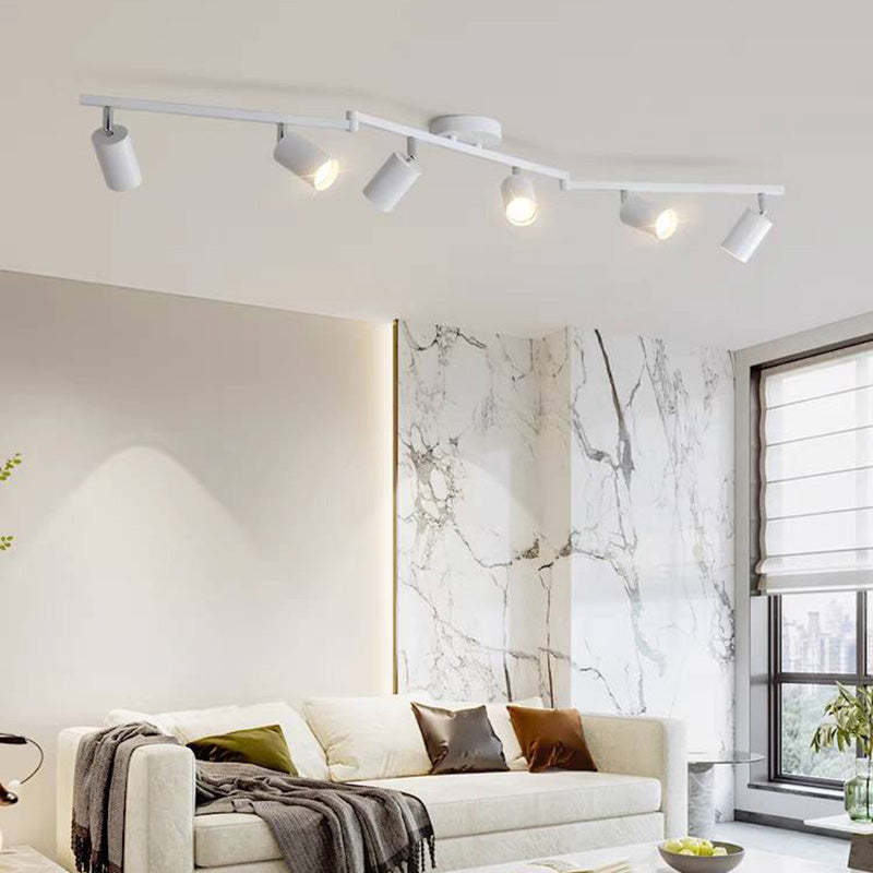 Haney Modern Ceiling Light Spotlight Cast 3 Color 3/4/5/6 Head