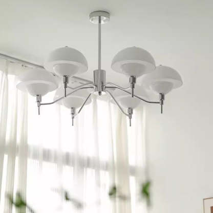 Hailie Modern Glass Metal Pendant Light Bedroom Study