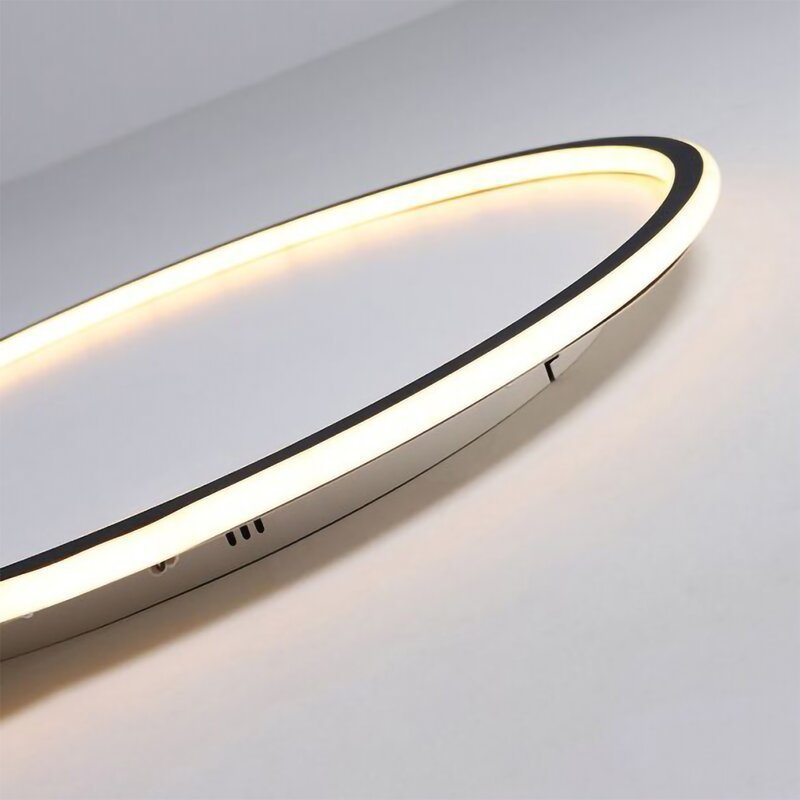 Quinn Flush Mount Ceiling Light Modern LED Round Hollow