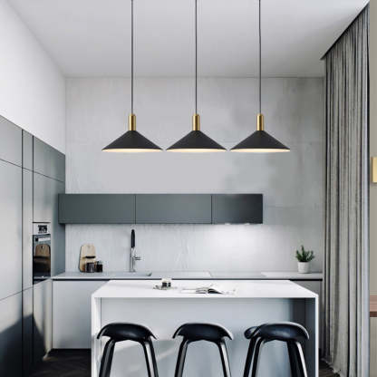 Carins Vintage  Umbrella Monochrome Pendant Light