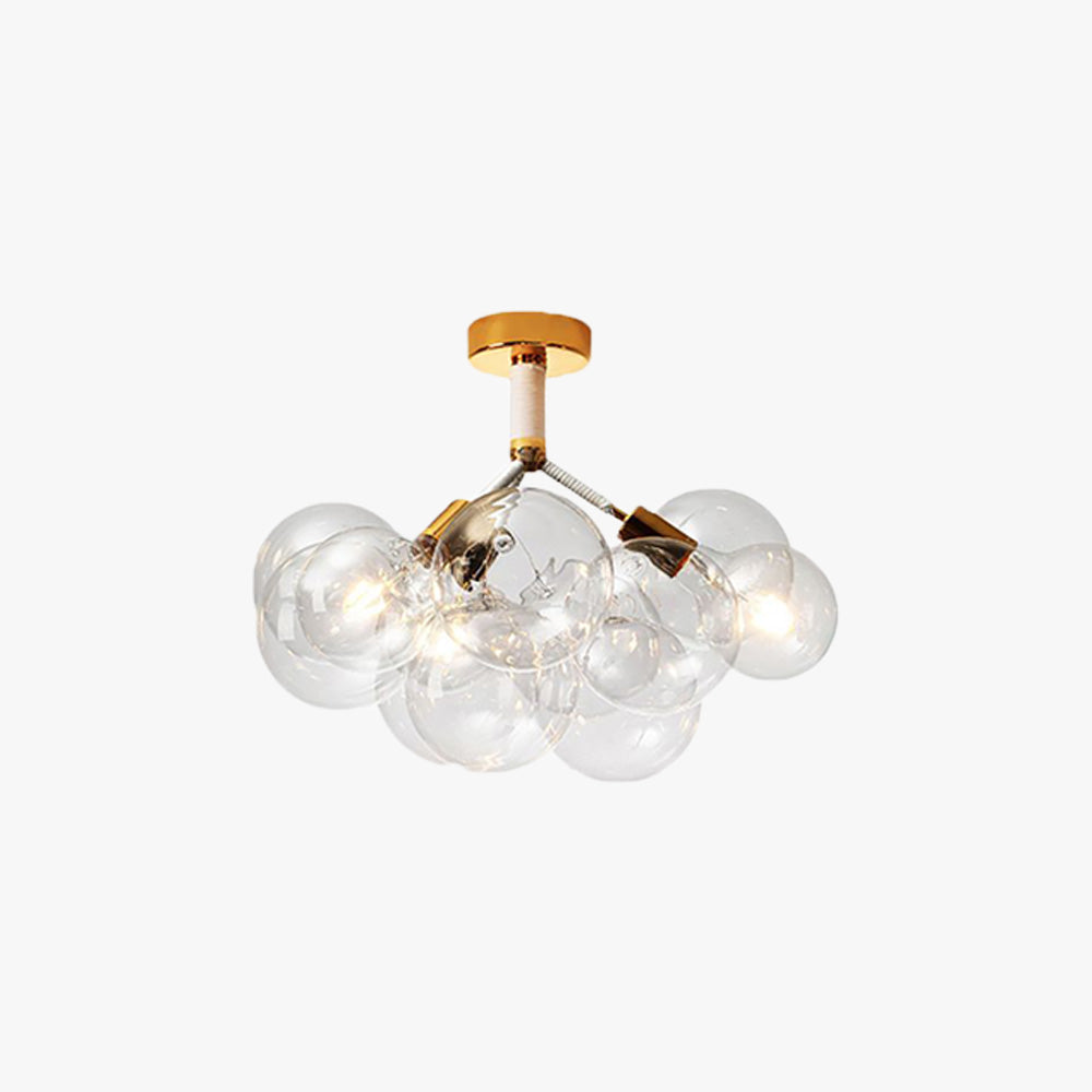 Valentina Modern Multi Globe Acrylic Ceiling Light
