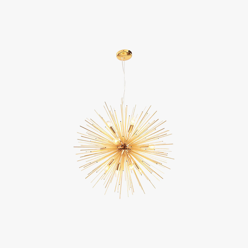 Modern Designer Starburst Pendant Light