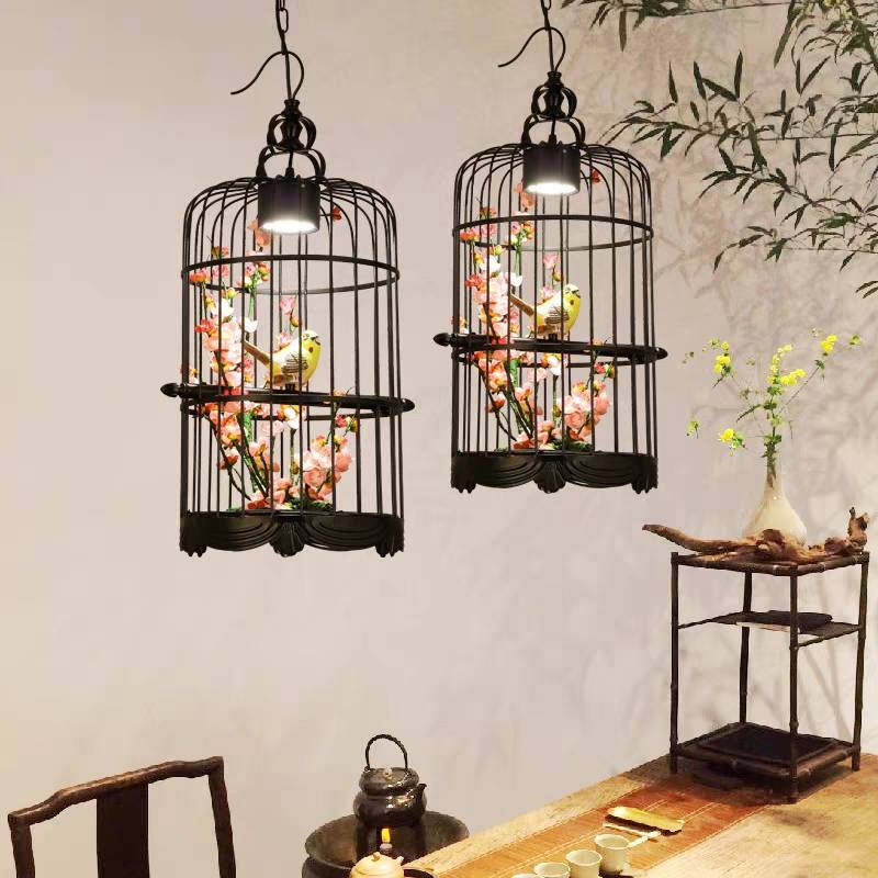 Cooley Art Deco Birdcage Pendant Lights, decorative lighting