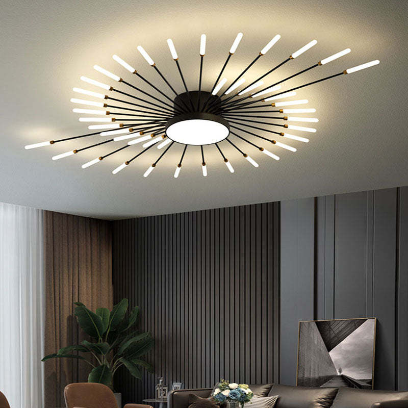 Lowry Modern Home Decoration Fireworks LED Ceiling Light