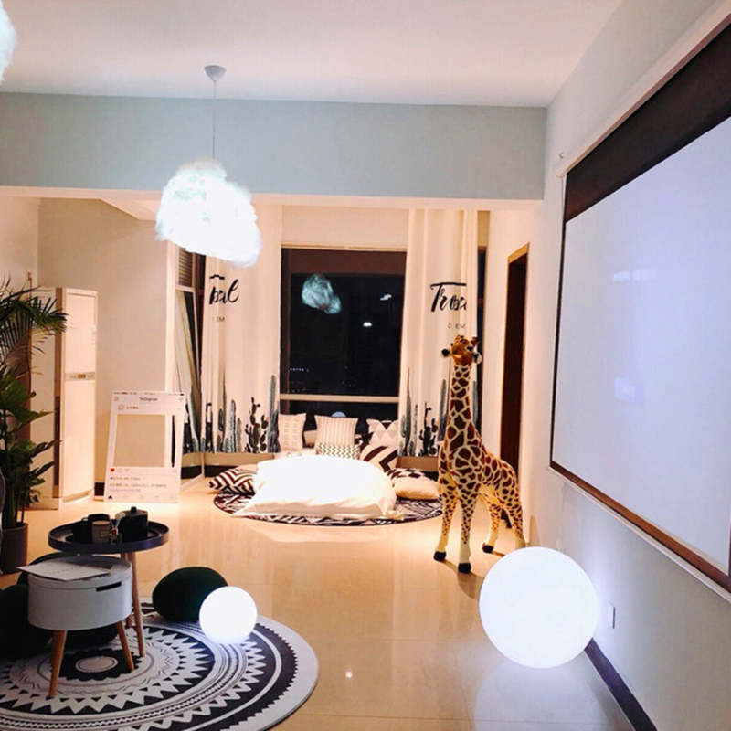Elif Outdoor Unique Waterproof RGB Floor Lamp 16 Colors