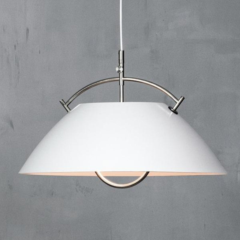 White Cairns Nordic Pendant Light Fixture