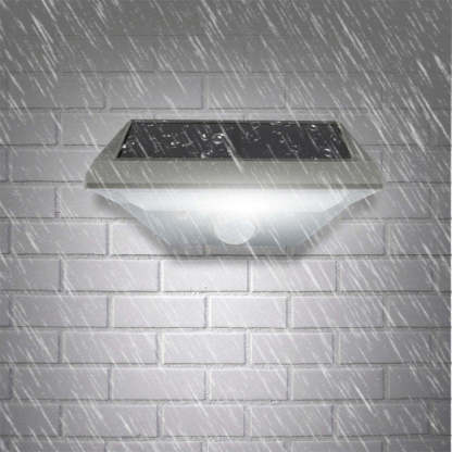 Orr Solar Outdoor Wall Lamp Motion Sensor 18 LED For Garden