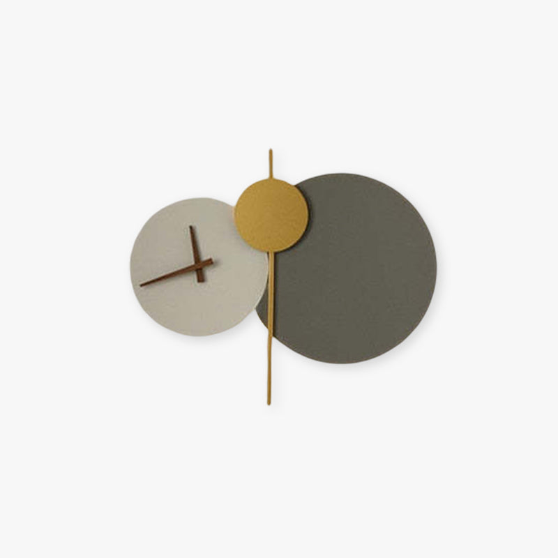 Nielsen Modern Clock Metal Painted Wall Light LED Light Bedroom