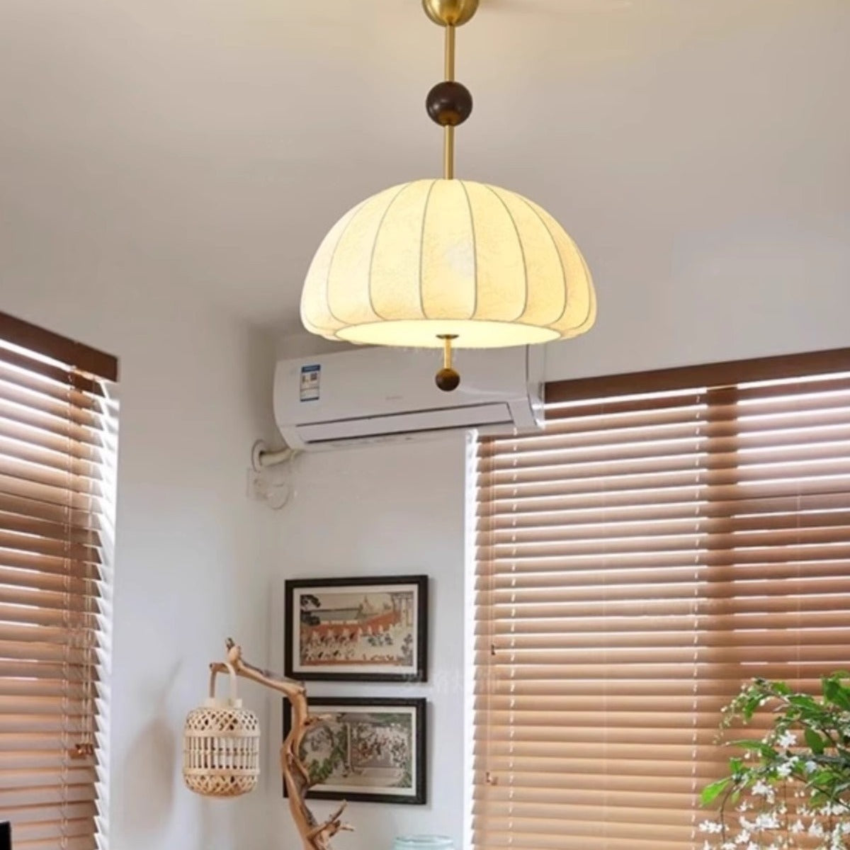 Ritta Retro Design Metal LED Pendant Light Study Bedroom
