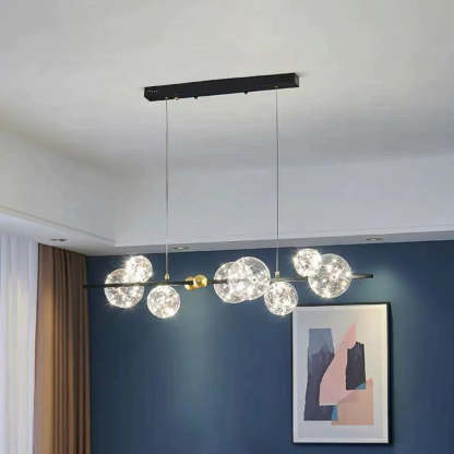 Valentina Art Deco  Luminous Sphere Cluster Glass  Pendant Light