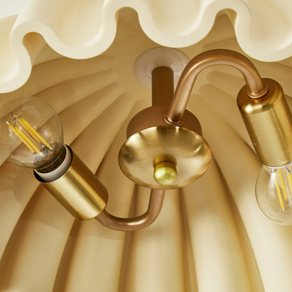 Byers Nordic Ceiling Light detail, close up of the bulb.