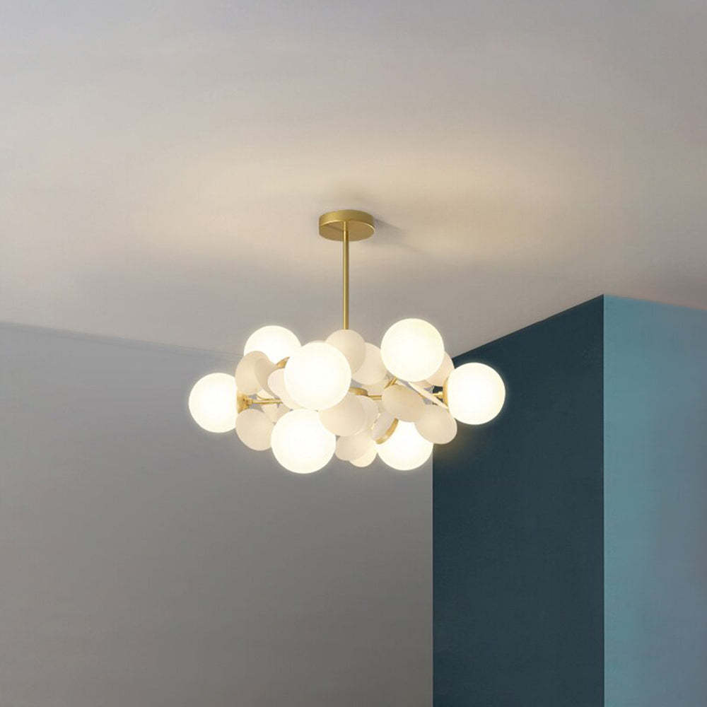 Jevon Multicolored Flower Branch Chandelier, Living Room