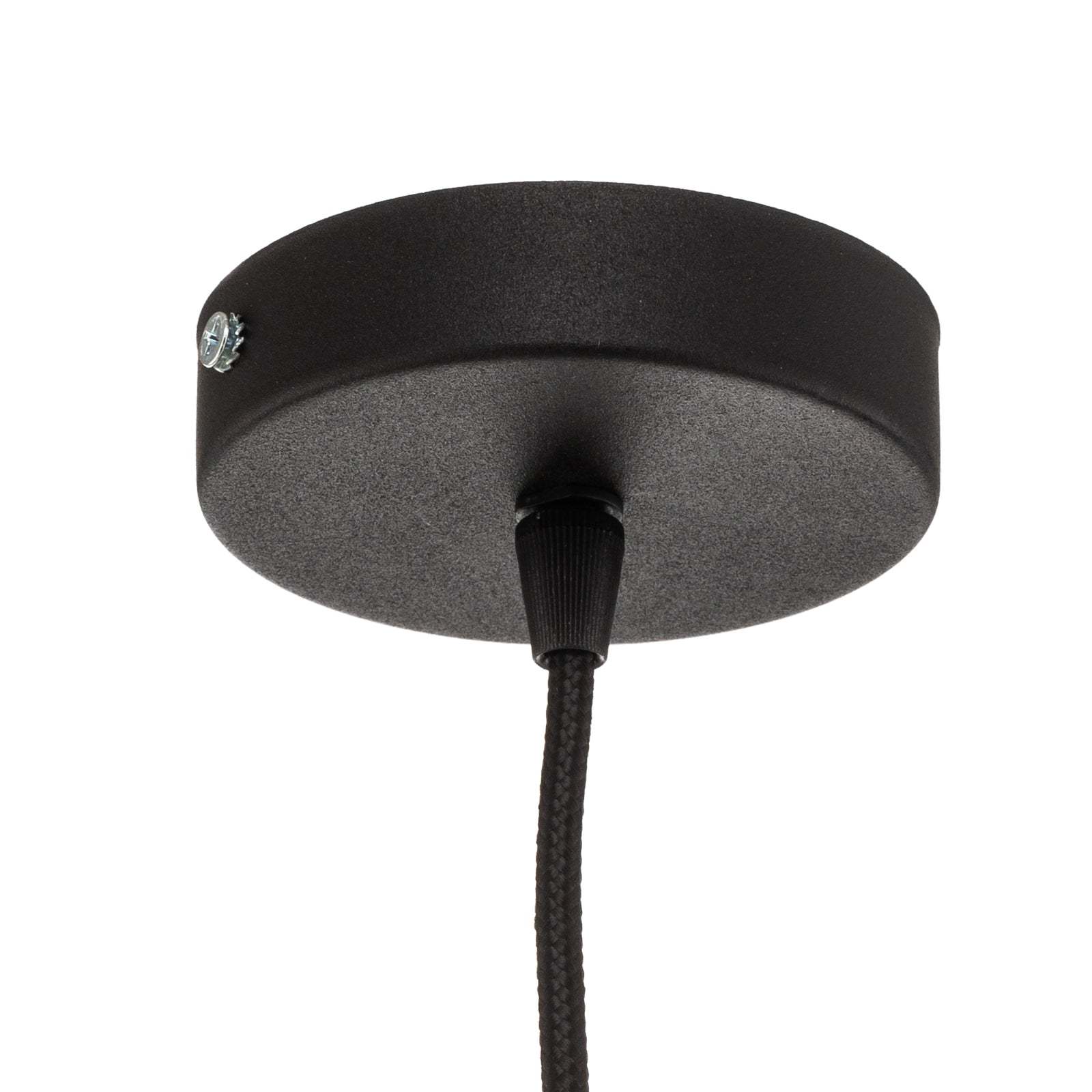Morandi pendant light ceiling mount, black finish