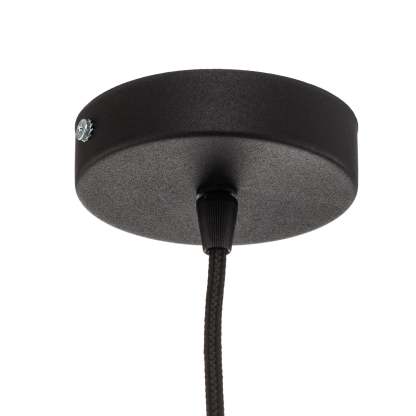 Morandi pendant light ceiling mount, black finish