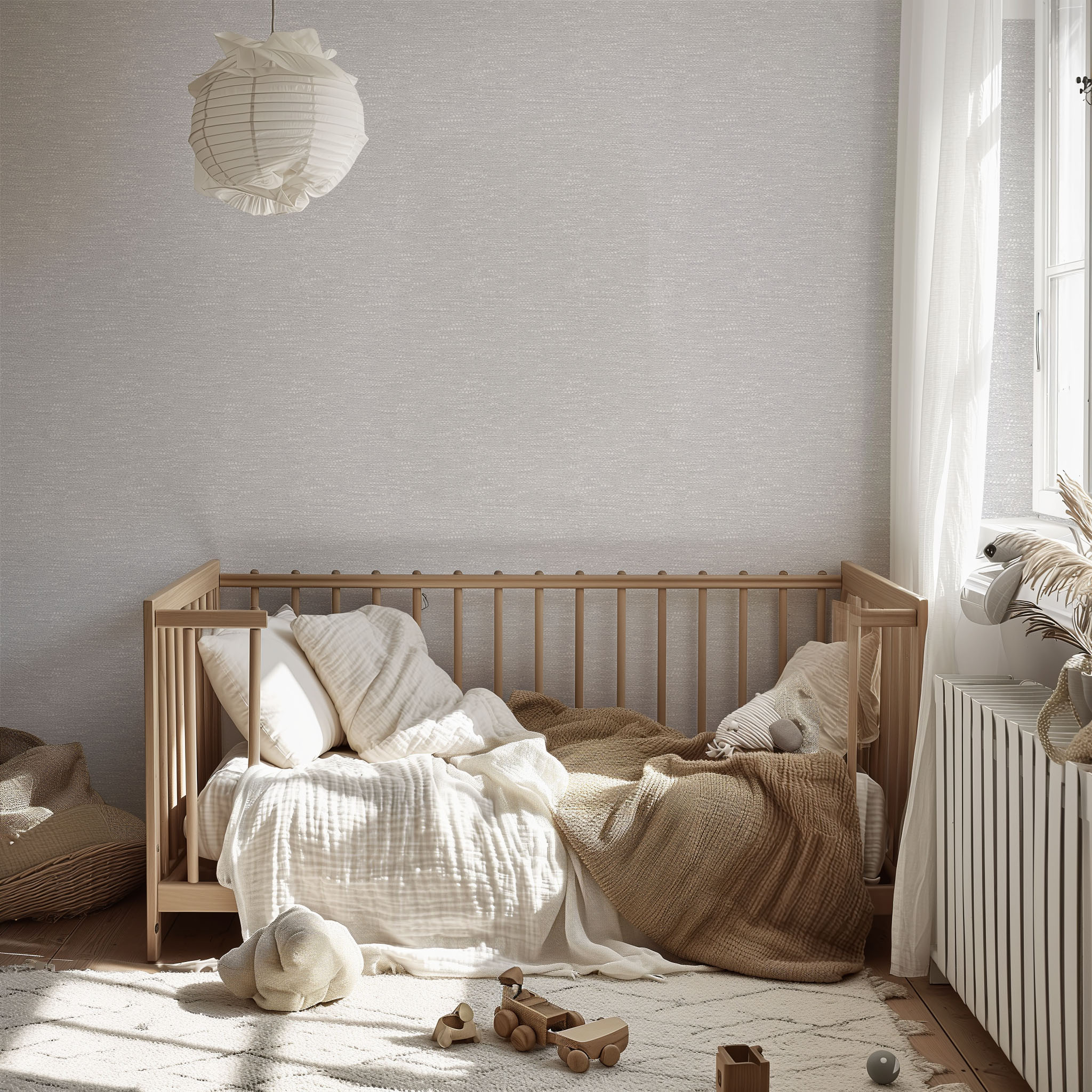 Sunny Removable Modern Minimalist Particle Light Multicolor Bedroom Wallpaper