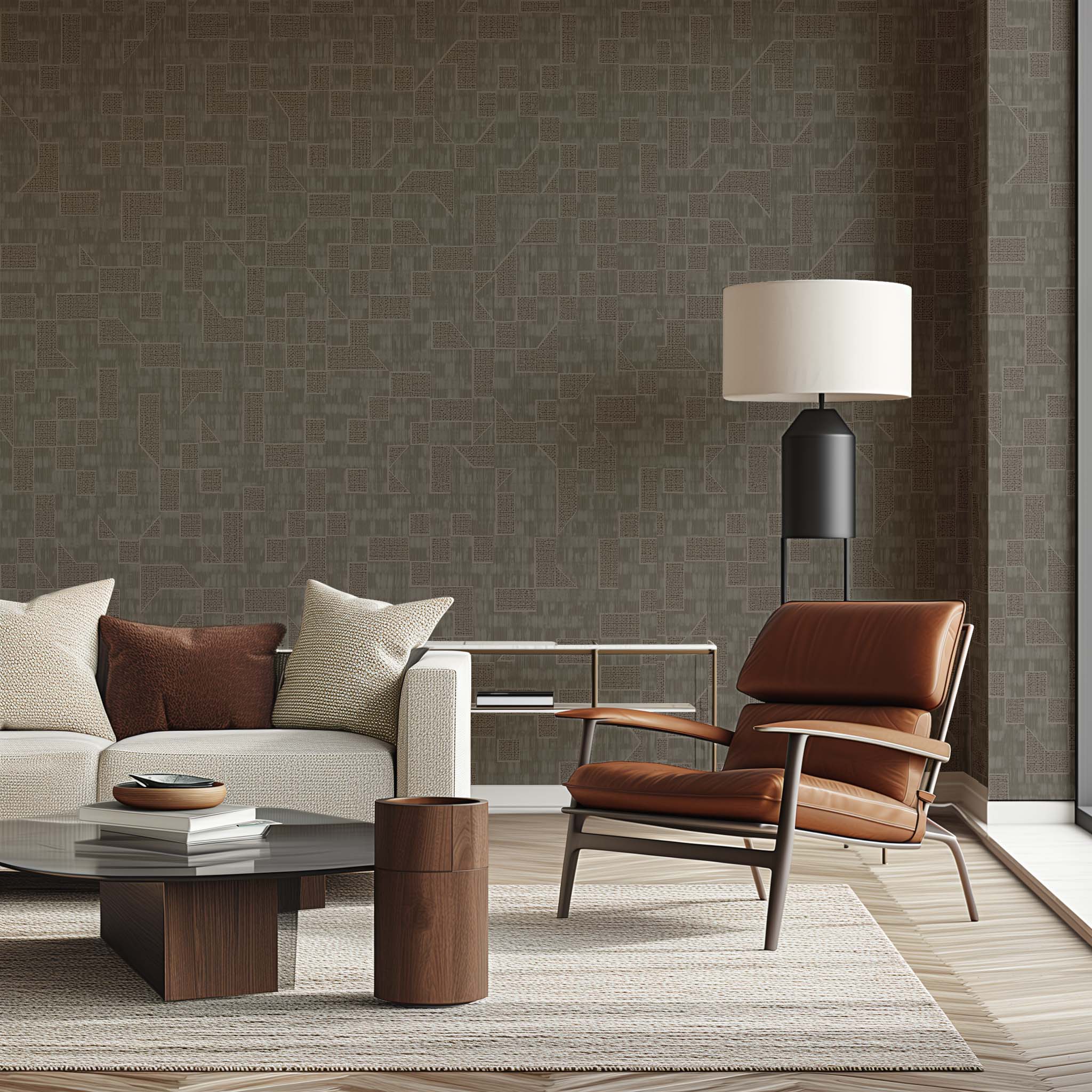 Cloud Vintage Removable Multicolor Living Room Bedroom Wallpaper