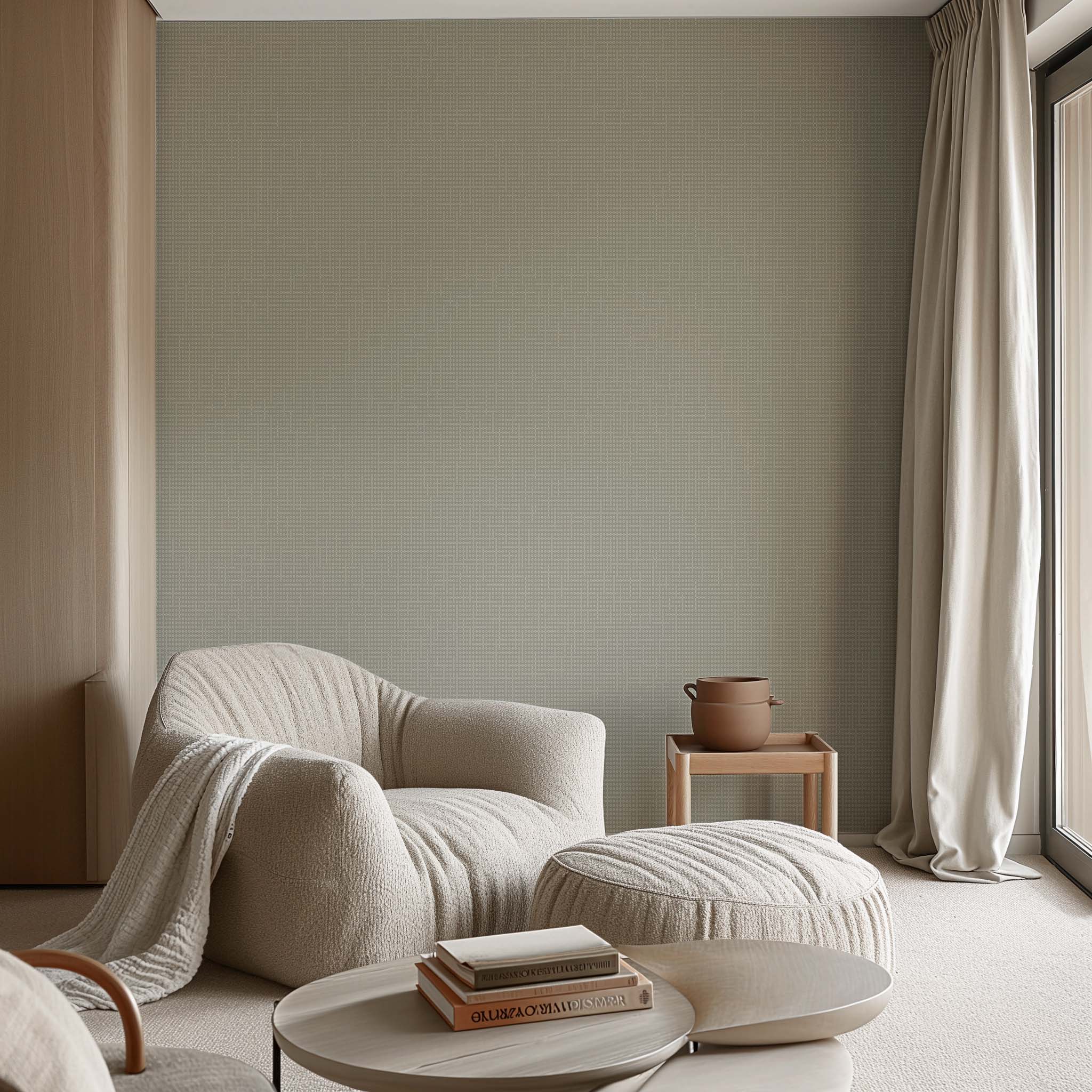 Cloud Minimalist Removable Light Gray Dark Gray Living Room Bedroom Wallpaper