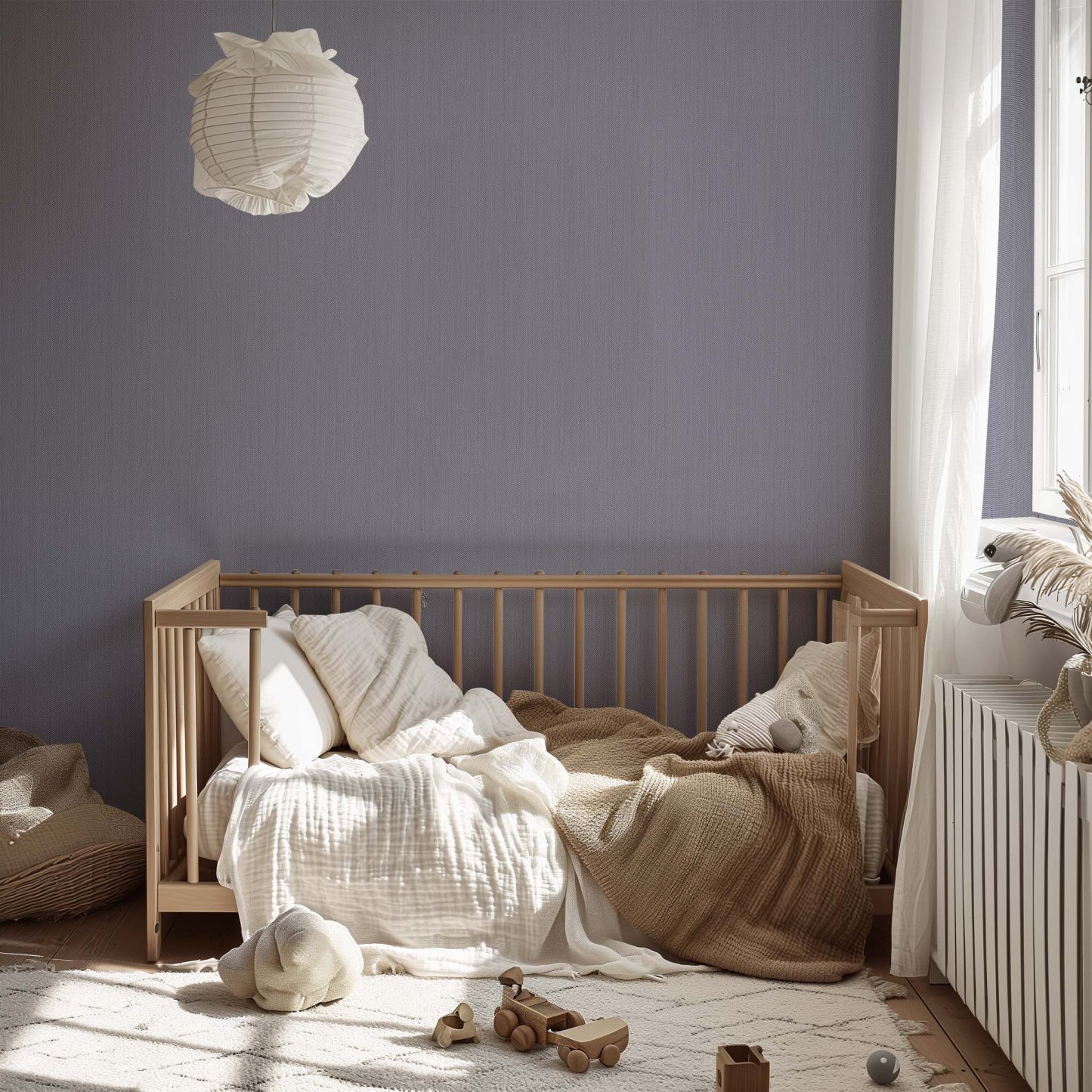 Cloud Minimalist Texture Removable Multicolor Living Room Bedroom Wallpaper