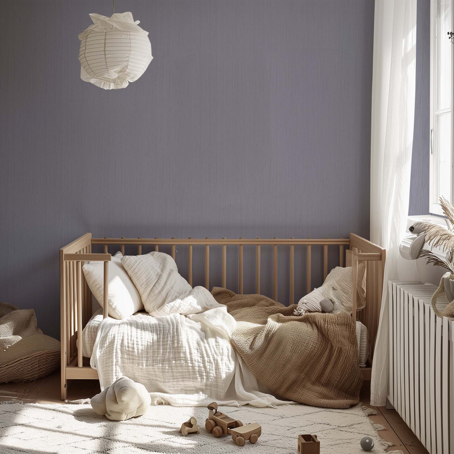 Cloud Minimalist Texture Removable Multicolor Living Room Bedroom Wallpaper