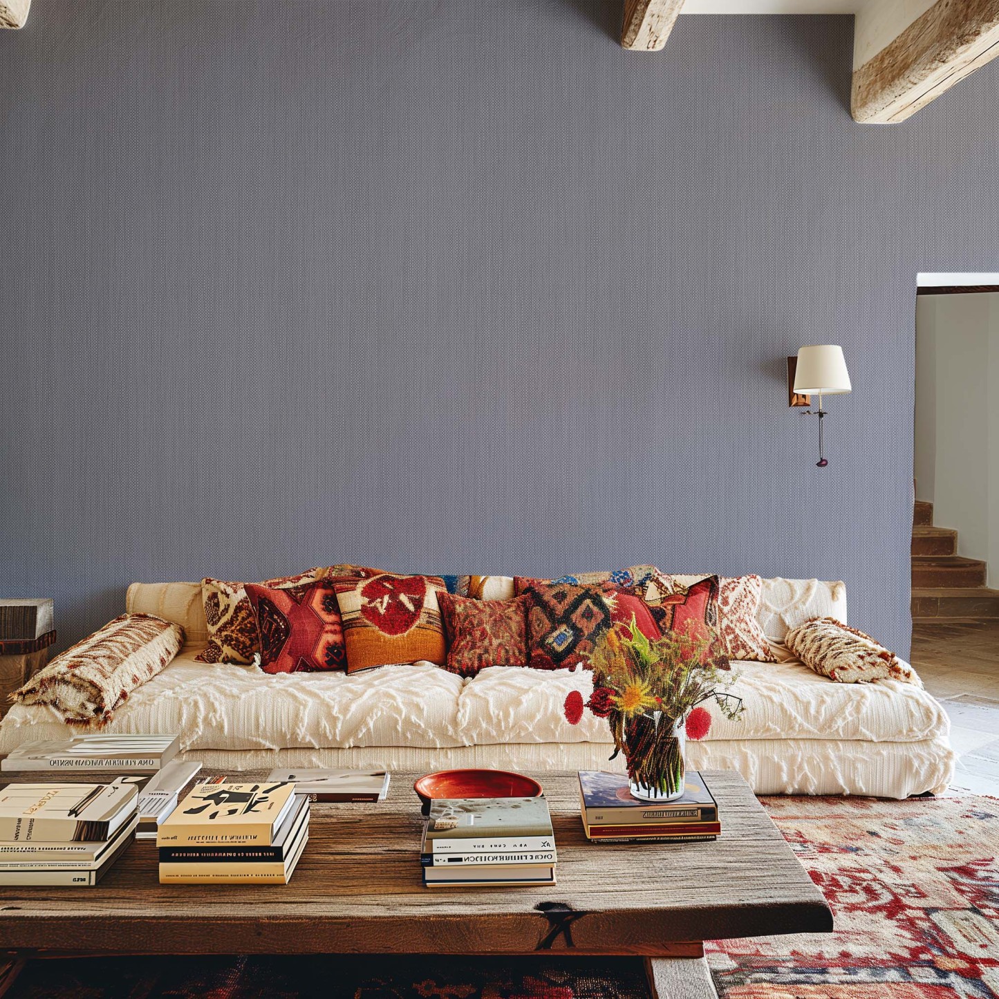 Cloud Minimalist Texture Removable Multicolor Living Room Bedroom Wallpaper