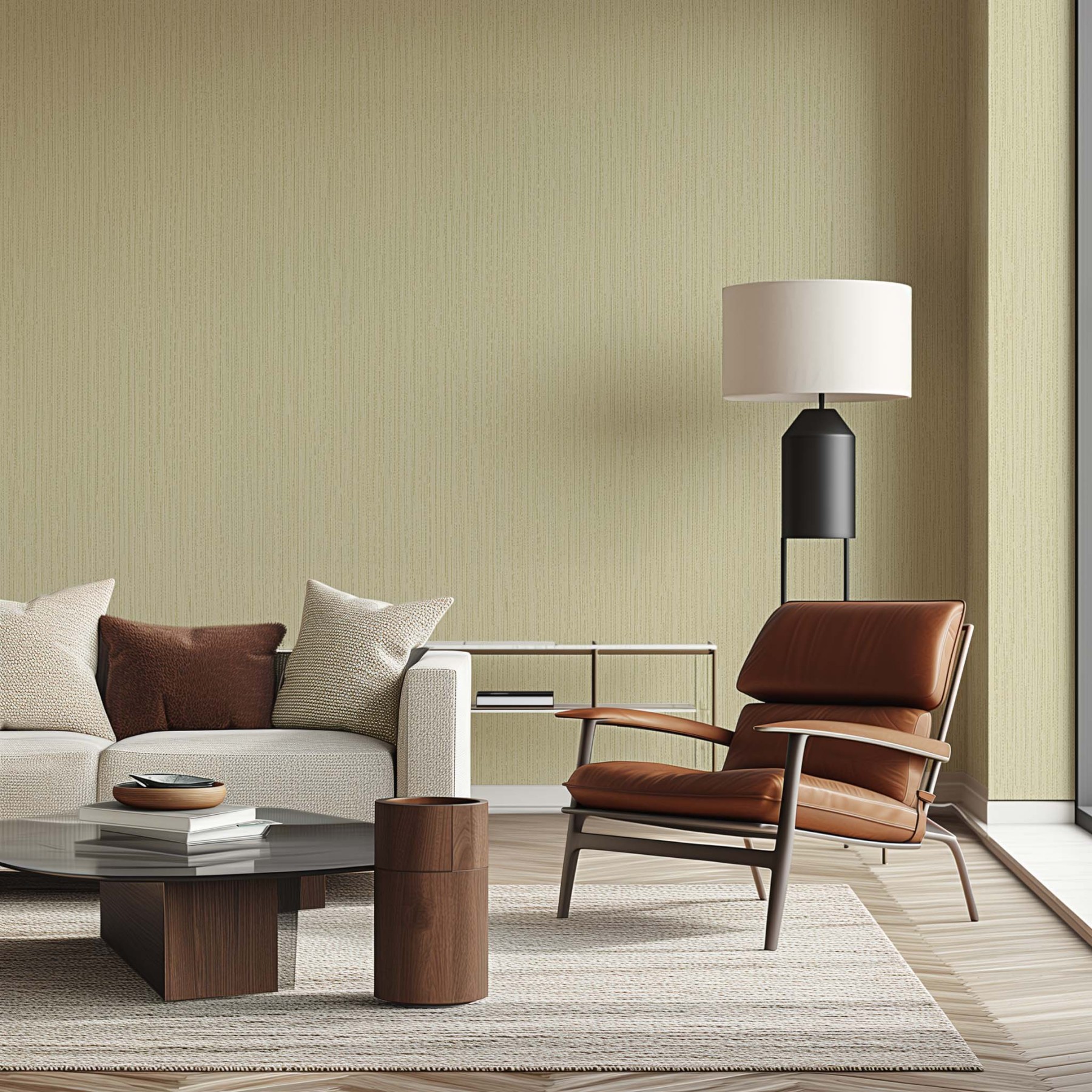 Cloud Minimalist Texture Removable Multicolor Living Room Bedroom Wallpaper