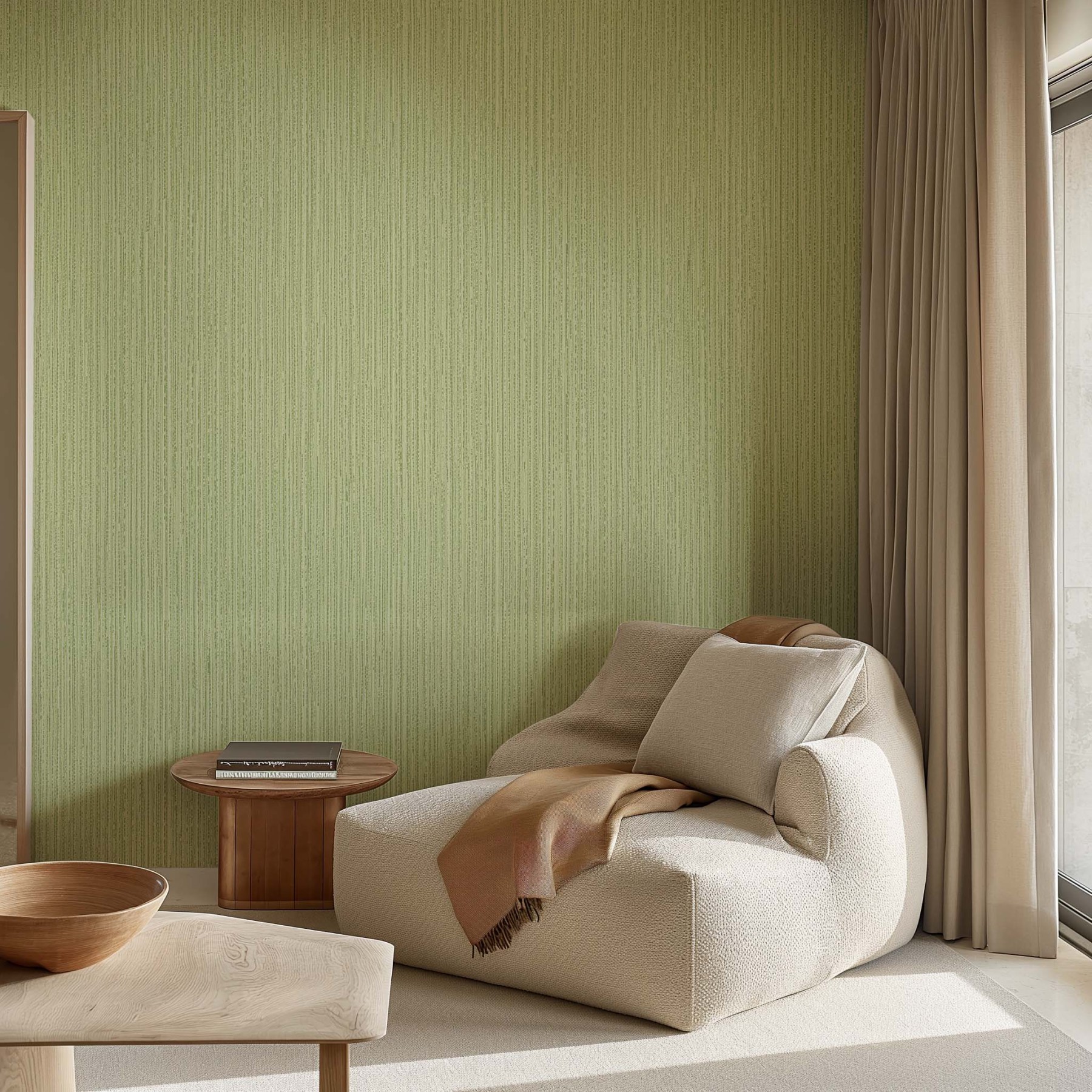 Cloud Minimalist Texture Removable Multicolor Living Room Bedroom Wallpaper