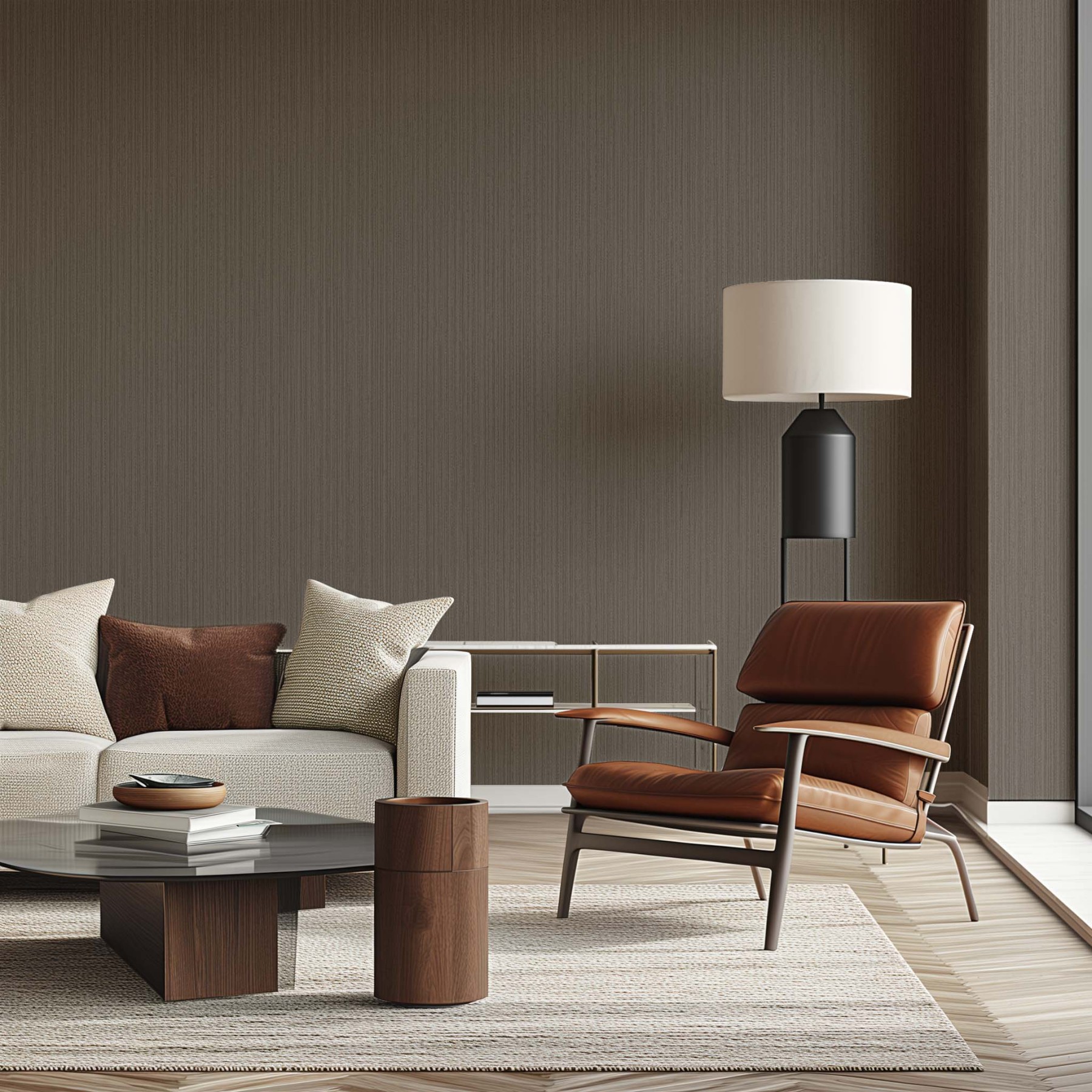 Cloud Minimalist Texture Removable Multicolor Living Room Bedroom Wallpaper