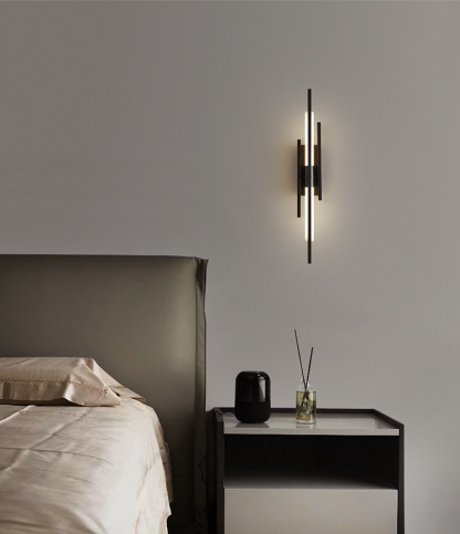 Modern Long Metal Acrylic Wall Light Bedroom Hallway Living Room