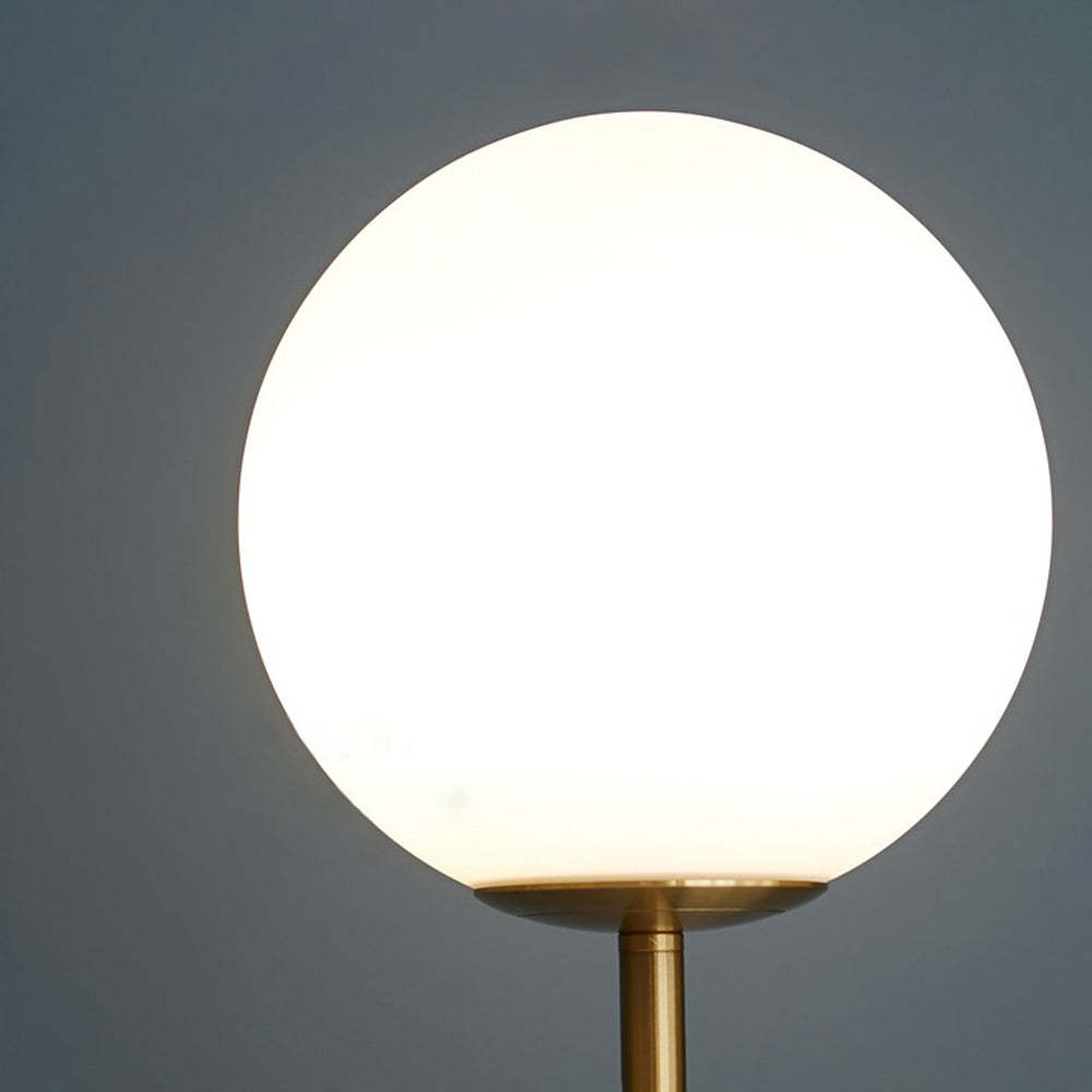 Valentina Simple Single Glass Bubble Floor Lamp