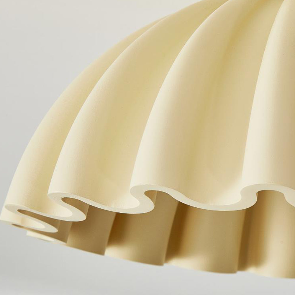 Close-up of Byers Nordic Ceiling Light flower dome design