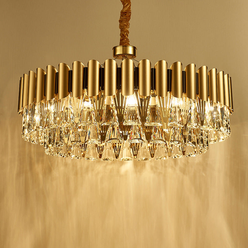 Marilyn Postmodern Nordic Round Crystal Chandelier