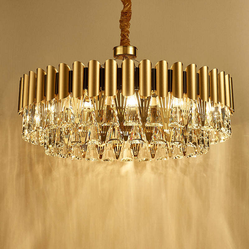Marilyn Postmodern Nordic Round Crystal Chandelier