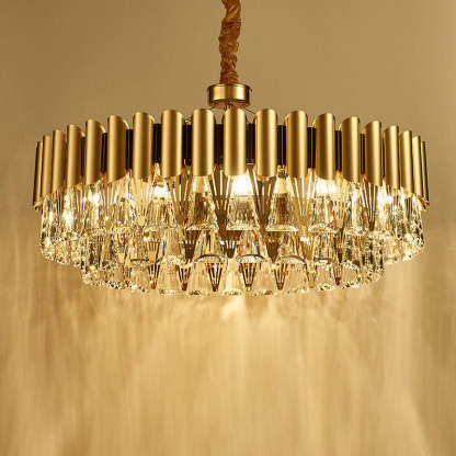 Marilyn Postmodern Nordic Round Crystal Chandelier