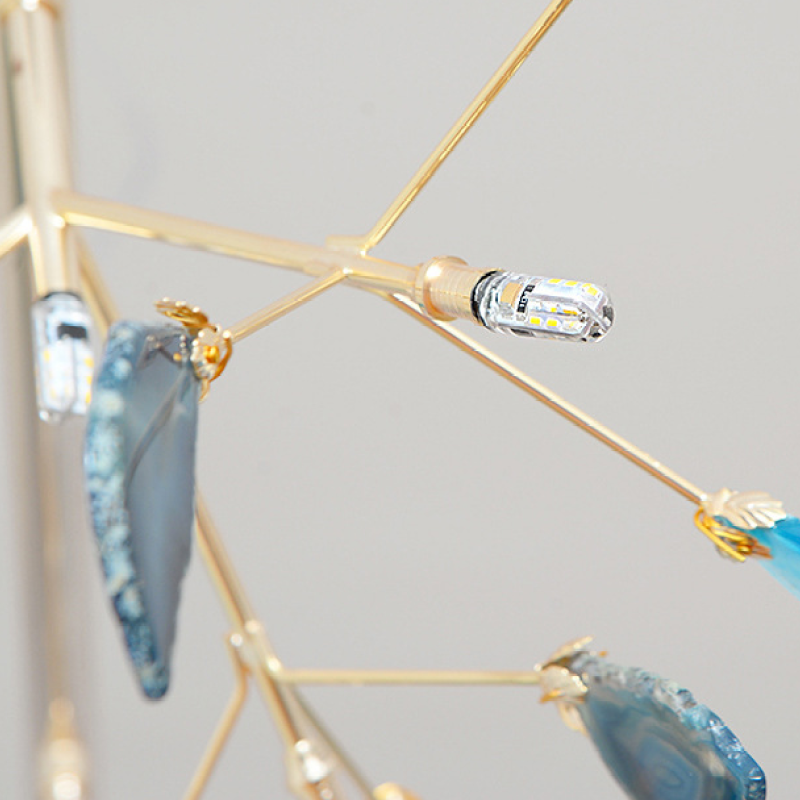 Nordic Agate Creative Colourful Chandelier Bedroom/Living Room