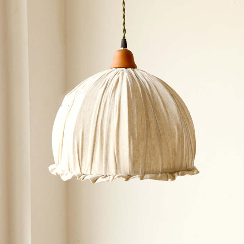 Vintage Pendant Light Dining Room Beige Art Decor | Las Sola
