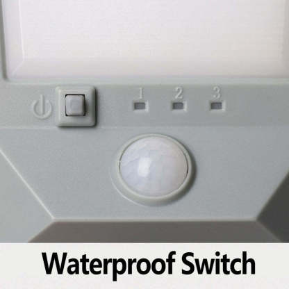Orr Solar Outdoor Wall Lamp Motion Sensor 18 LED For Garden