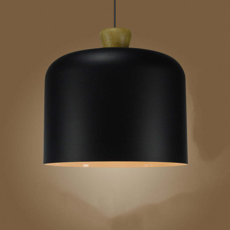 Hailie Minimalism Pendant Light Red/Black/Grey/Brown Bedroom