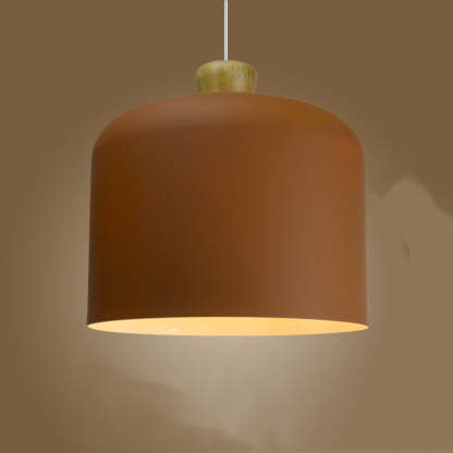 Hailie Minimalism Pendant Light Red/Black/Grey/Brown Bedroom