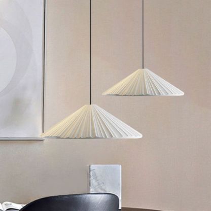 Cairns Modern Nordic Triangle Metal Resin Pendant Light
