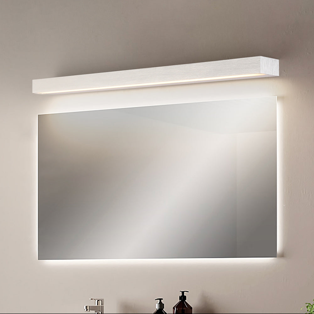 Edge Wall Lamp Linear Minimalist Mirror Front Bathroom