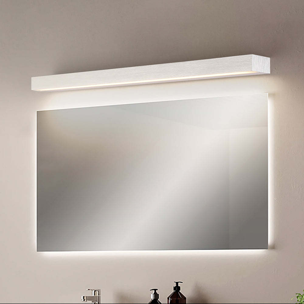 Edge Wall Lamp Linear Minimalist Mirror Front Bathroom