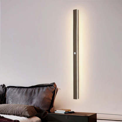 Edge Sleek Minimalist Rimless Linear Metal Outdoor Wall Light