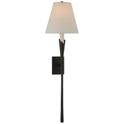 Alessio Vintage Antique Metal Fabric Wall Light Shades Kitchen Bedroom Living Room