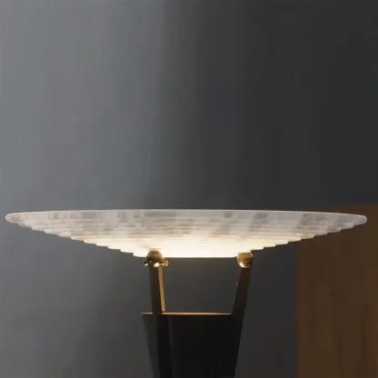 Jade Table Modern Alabaster Living Room Lamp