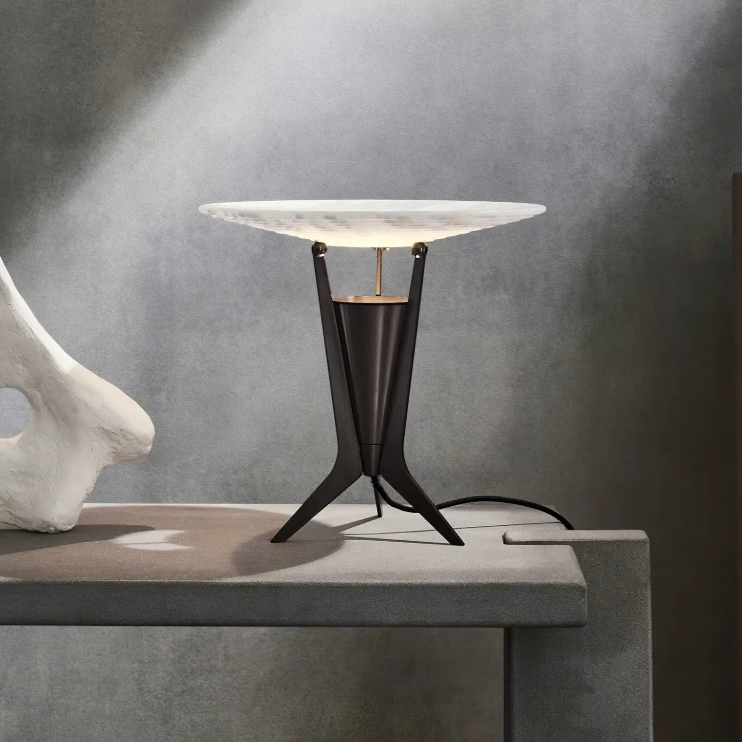 Jade Table Modern Alabaster Living Room Lamp