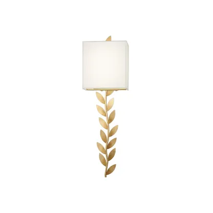 Valentina Modern Minimalism  Wall Lamp Metal Fabric Bedroom  Dining Room