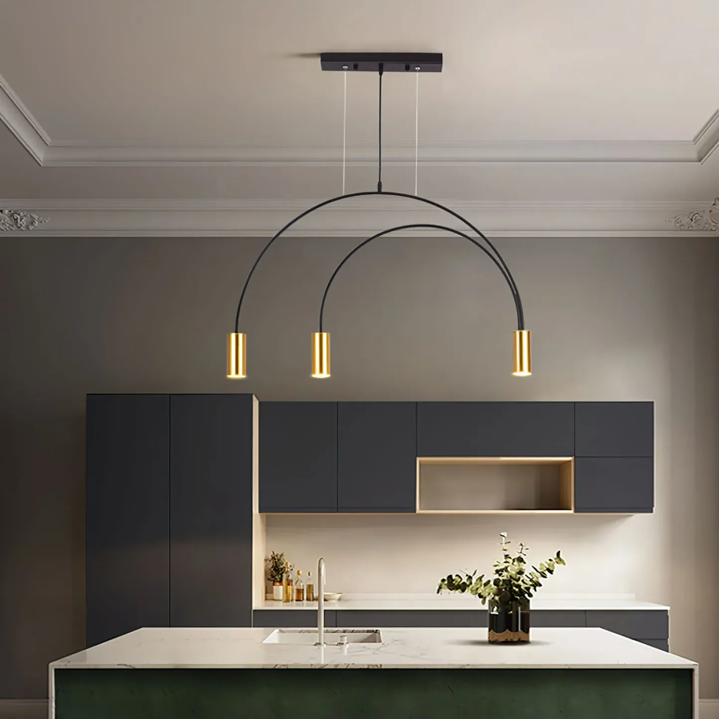 Valentina Modern Minimalism Metal Pendant Light Living Room Dining Room