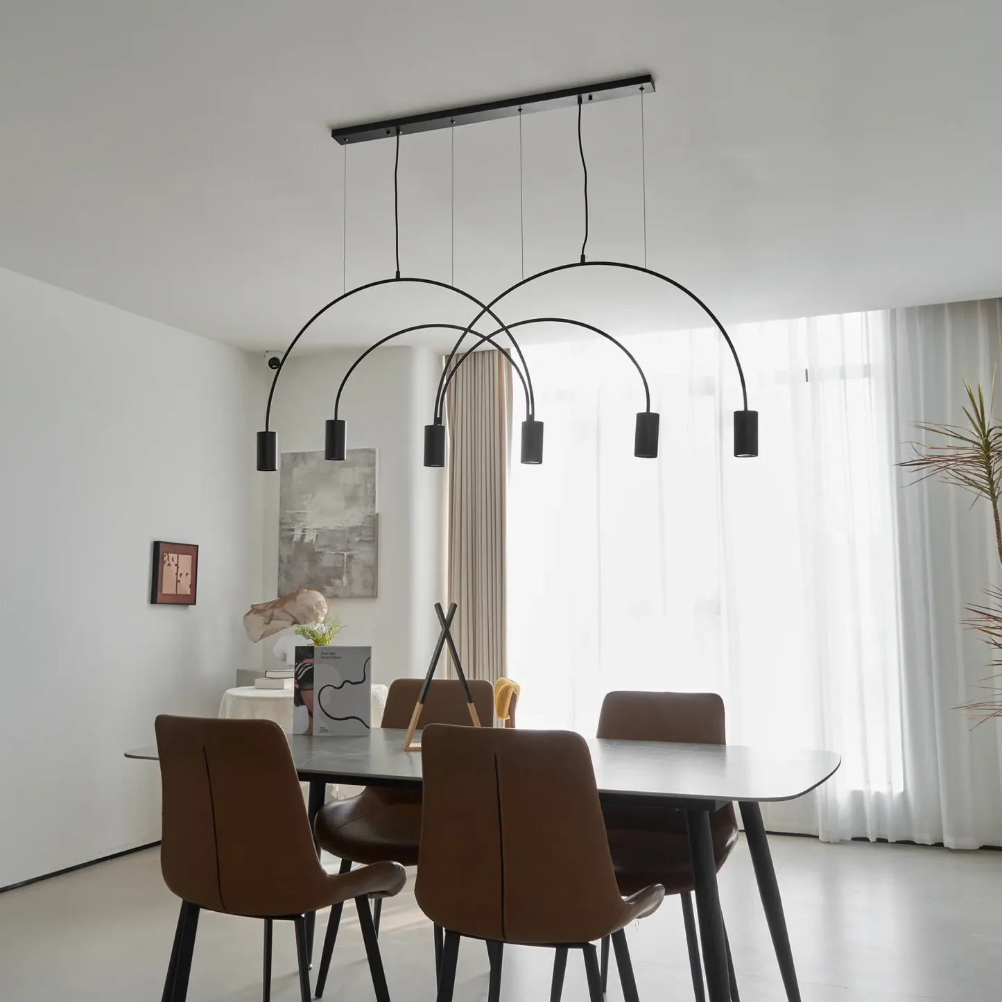 Valentina Modern Minimalism Metal Pendant Light Living Room Dining Room