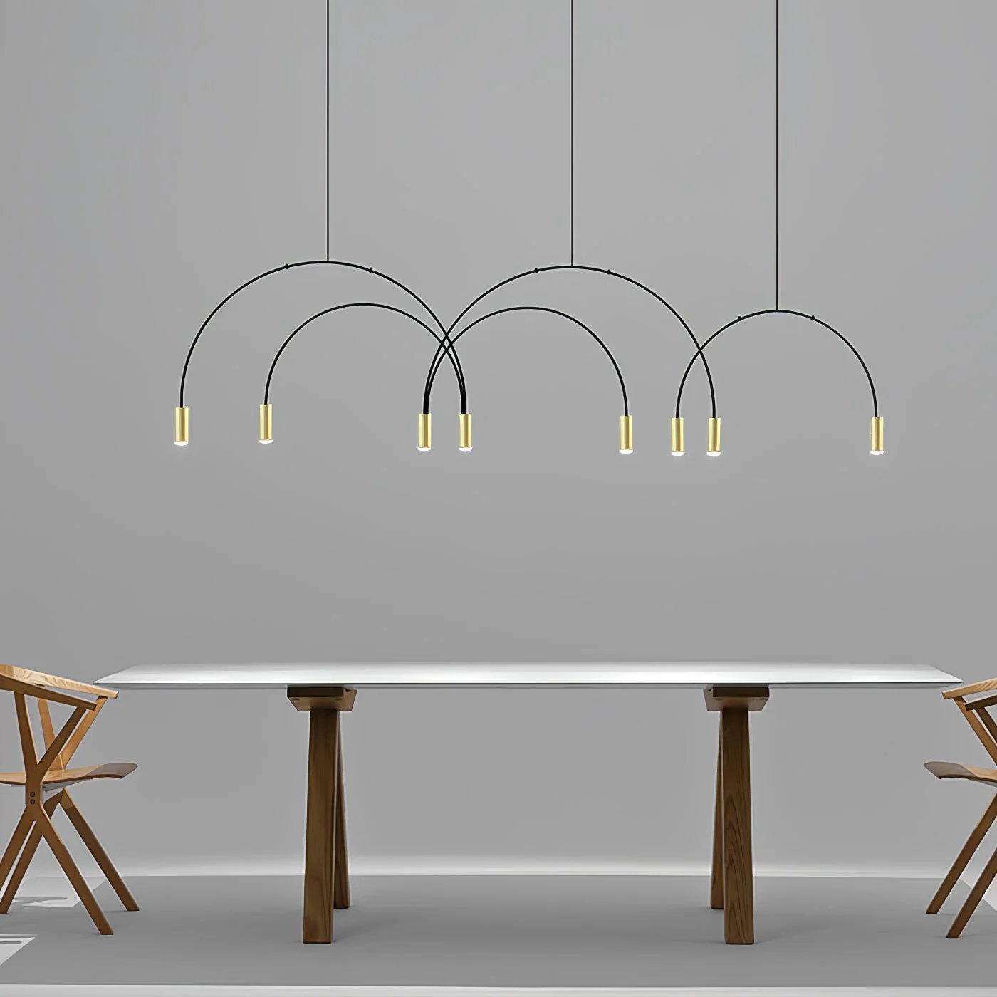 Valentina Modern Minimalism Metal Pendant Light Living Room Dining Room
